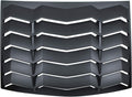 Rear Window Louvers Sun Shade Cover Matte Black S842488