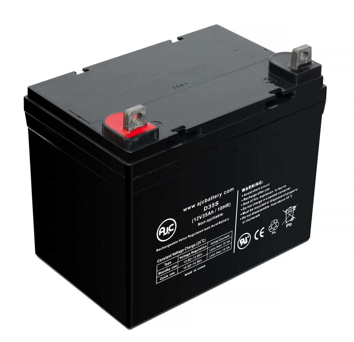 12V 35Ah UPS Replacement Battery K6411