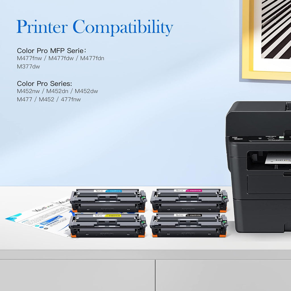 Compatible Toner Cartridges 1BK+1C+1M+1Y U545628