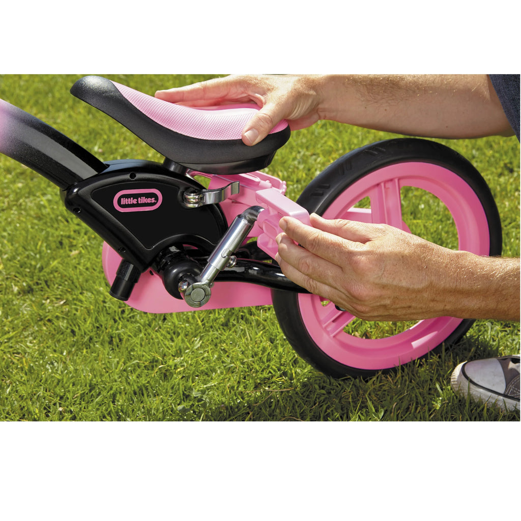 Pink 12-Inch Training Bike B91832