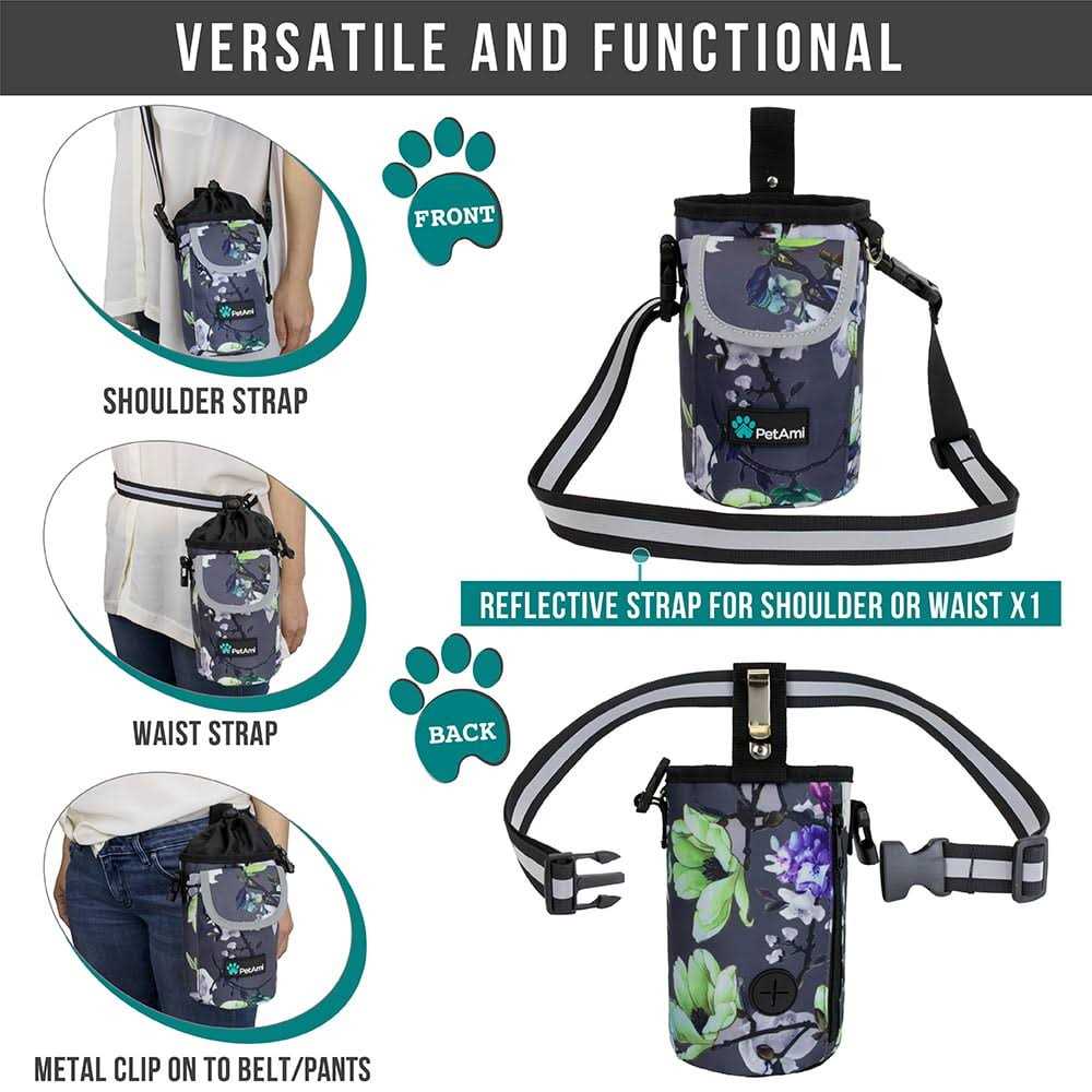 Large Dog Treat Pouch with Pocket Z127