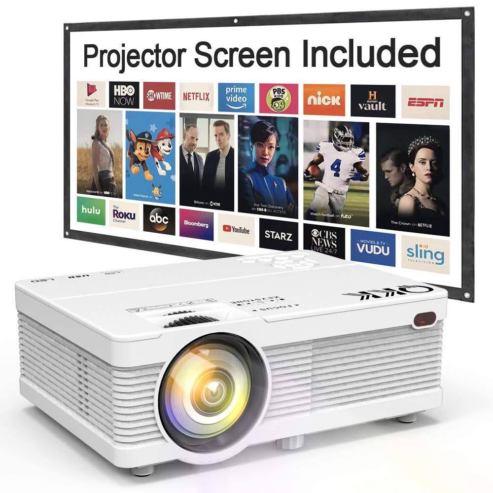 Mini LCD Projector 4500 Lumens Full HD 1080p Q29062