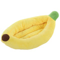Banana Shape Washable Dog Bed with Removable Cushion H846