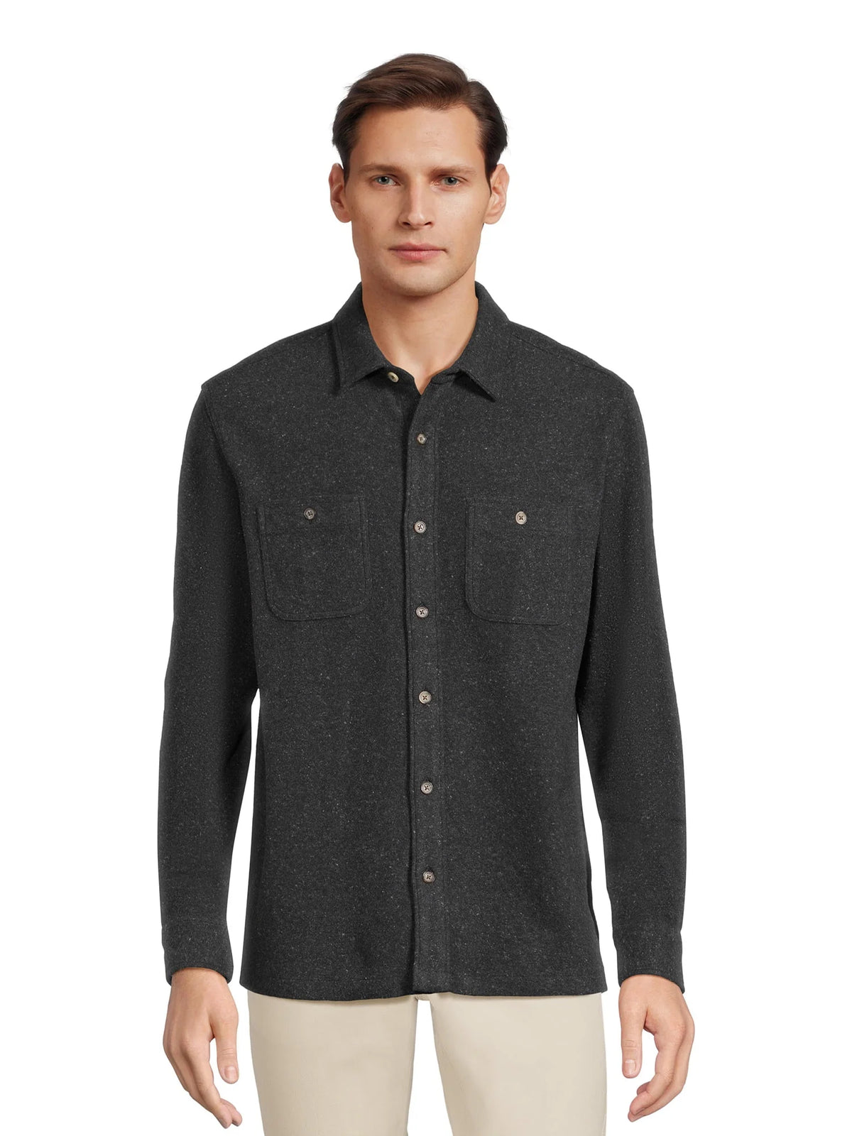 Men's Long Sleeve Over Shirt Y9348