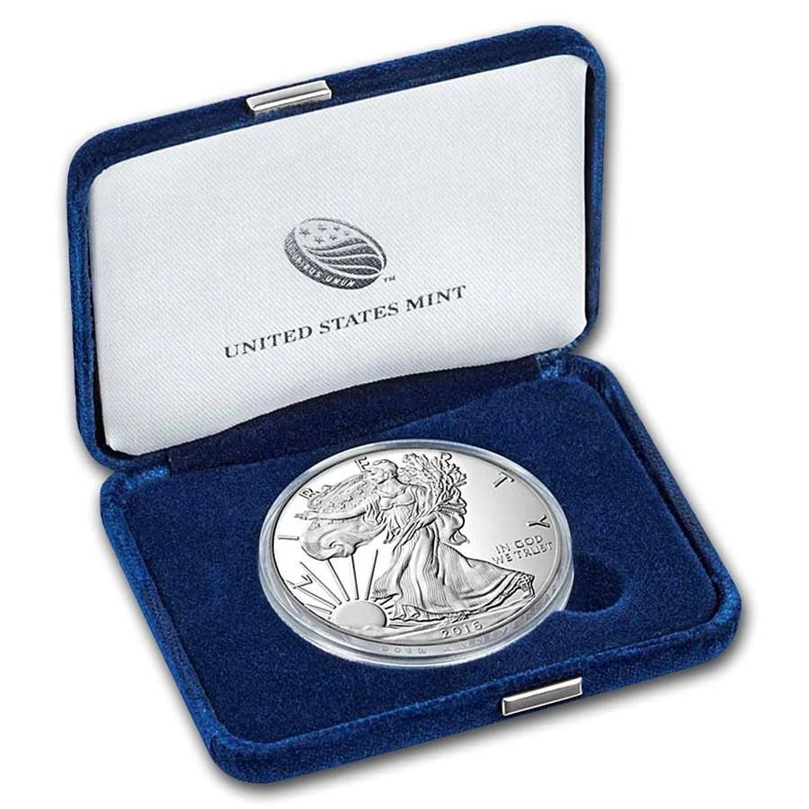1 oz Proof Silver American Eagle with Box & COA U874
