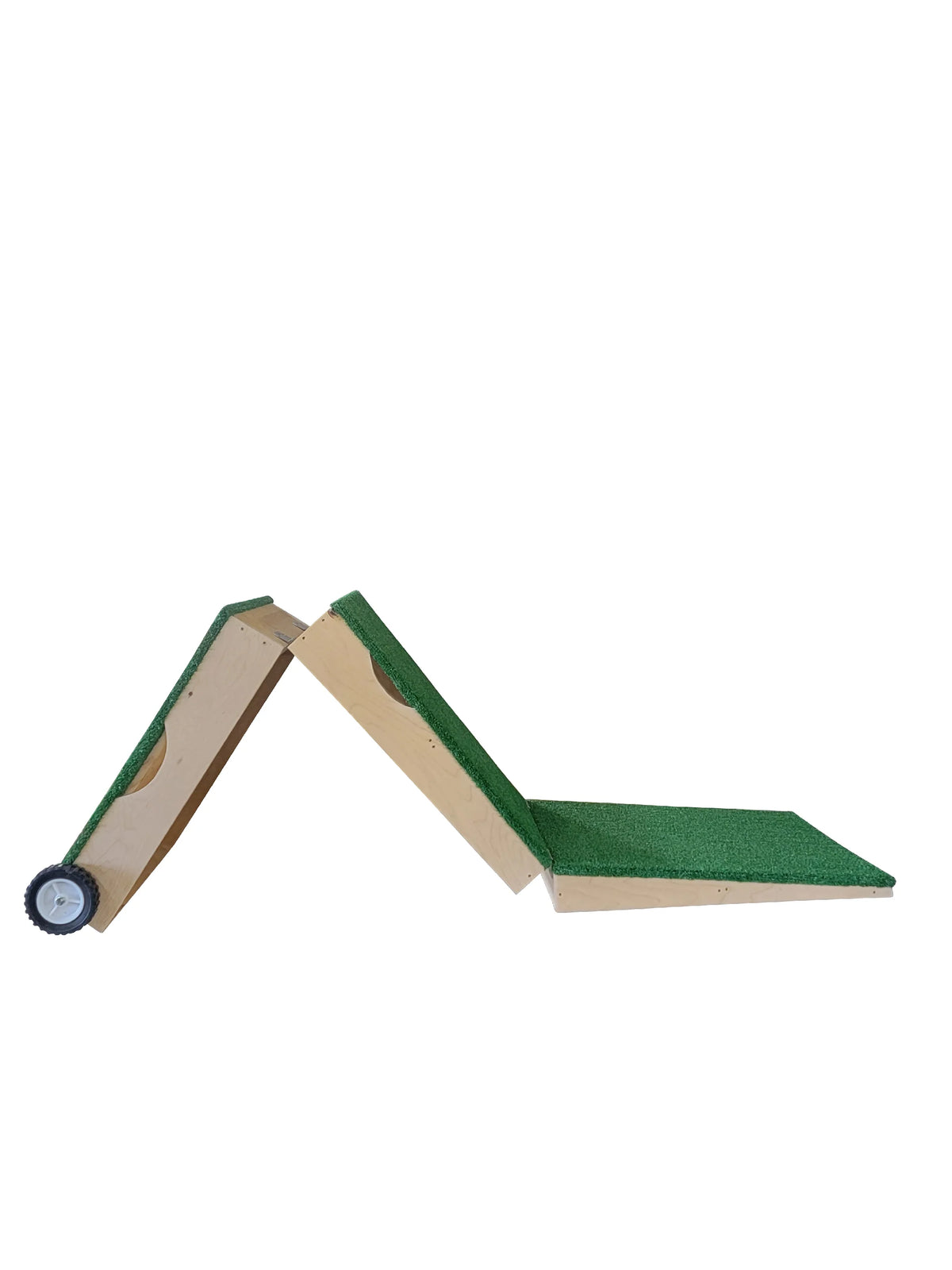 8 Inch Portable Youth Baseball Pitching Mound with Wheel Kit W6454