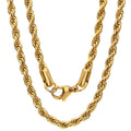 Twisted Rope Chain Necklace Z149514