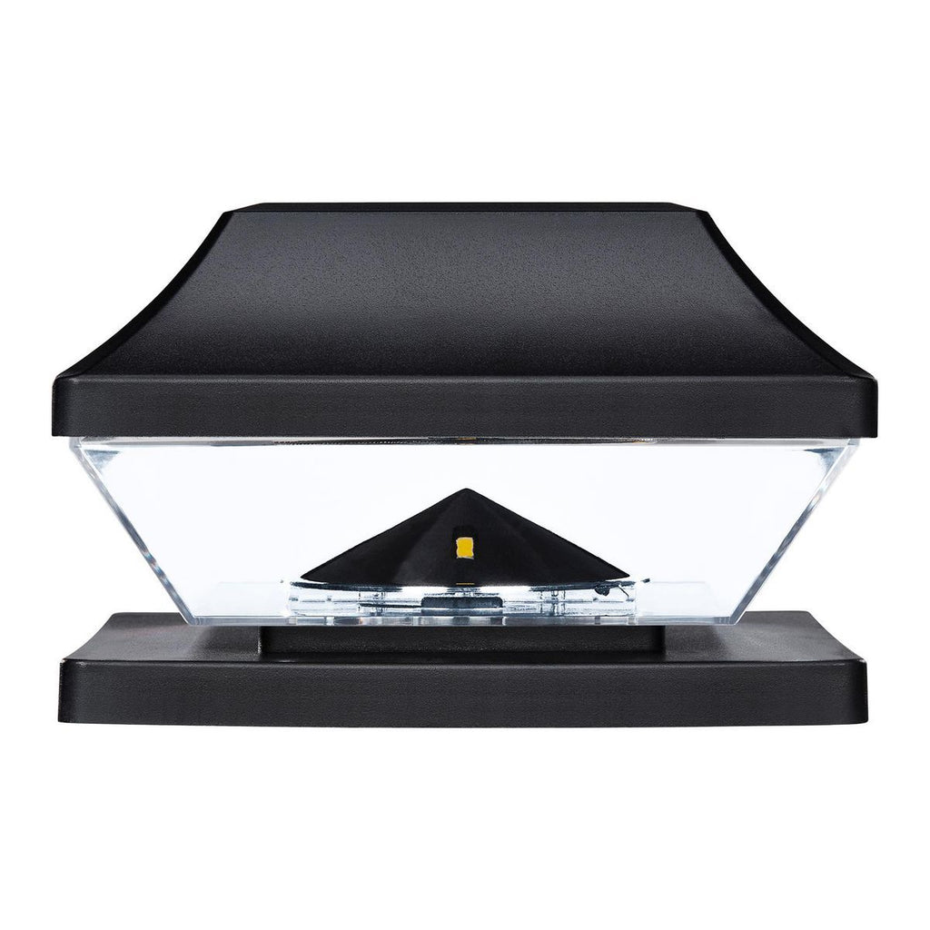 LED Solar Post Cap Lights, 2-Pack I104032