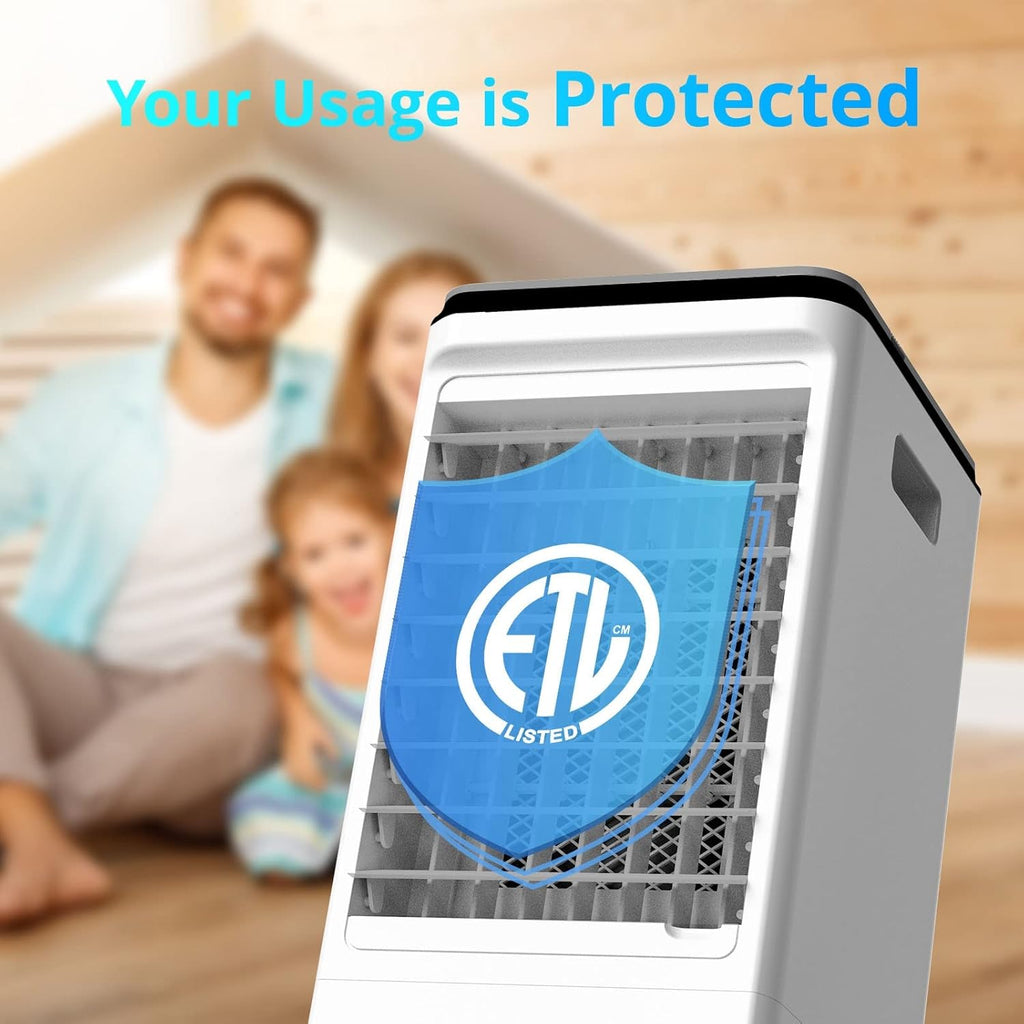 3-IN-1 Portable Air Conditioner Windowless Air Cooling Fan with LED Display Z932675