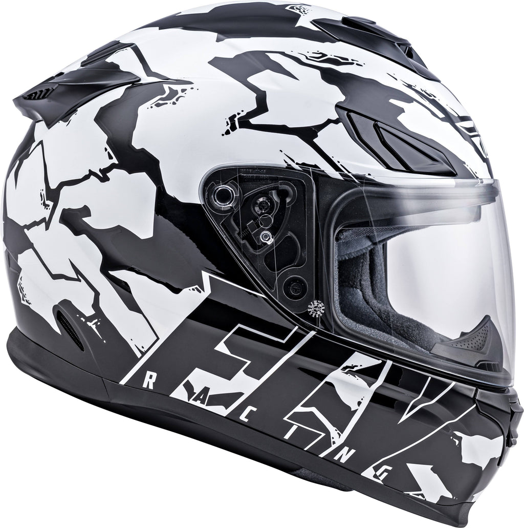 Camo-Black/White Large Helmet E49011