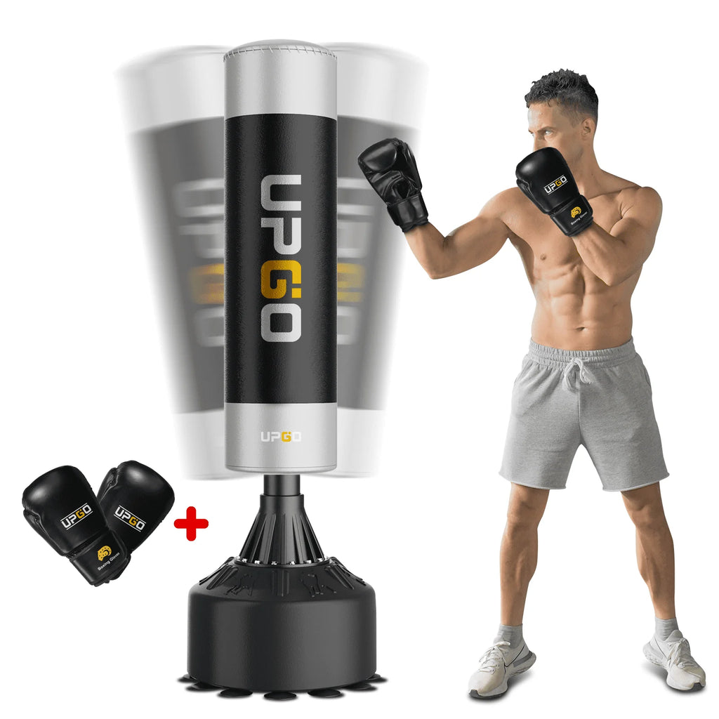 Freestanding Punching Bag with Boxing Gloves M3061