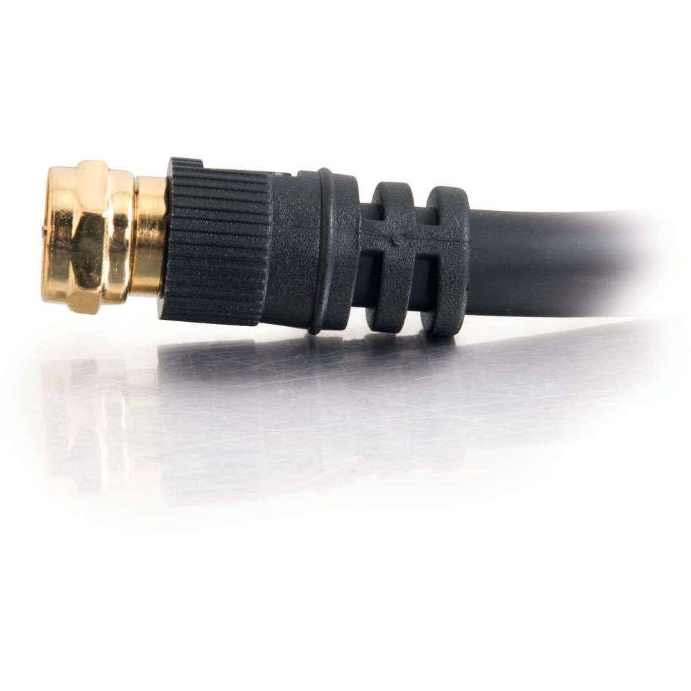 50 ft Black RG6 Coaxial Video Cable N956