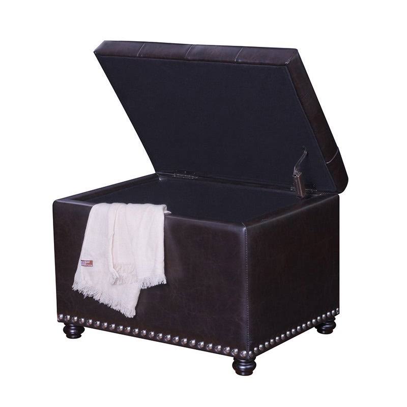 Rectangular Tufted Storage Ottoman J771202