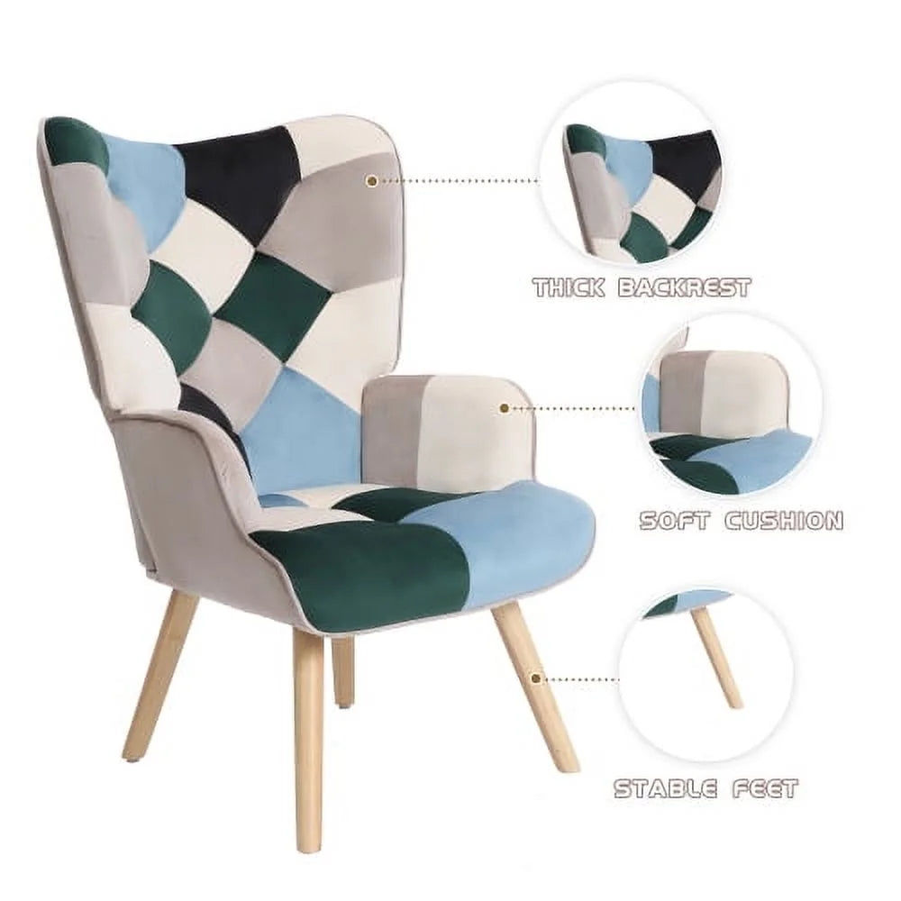Accent Chair with Ottoman Z5981