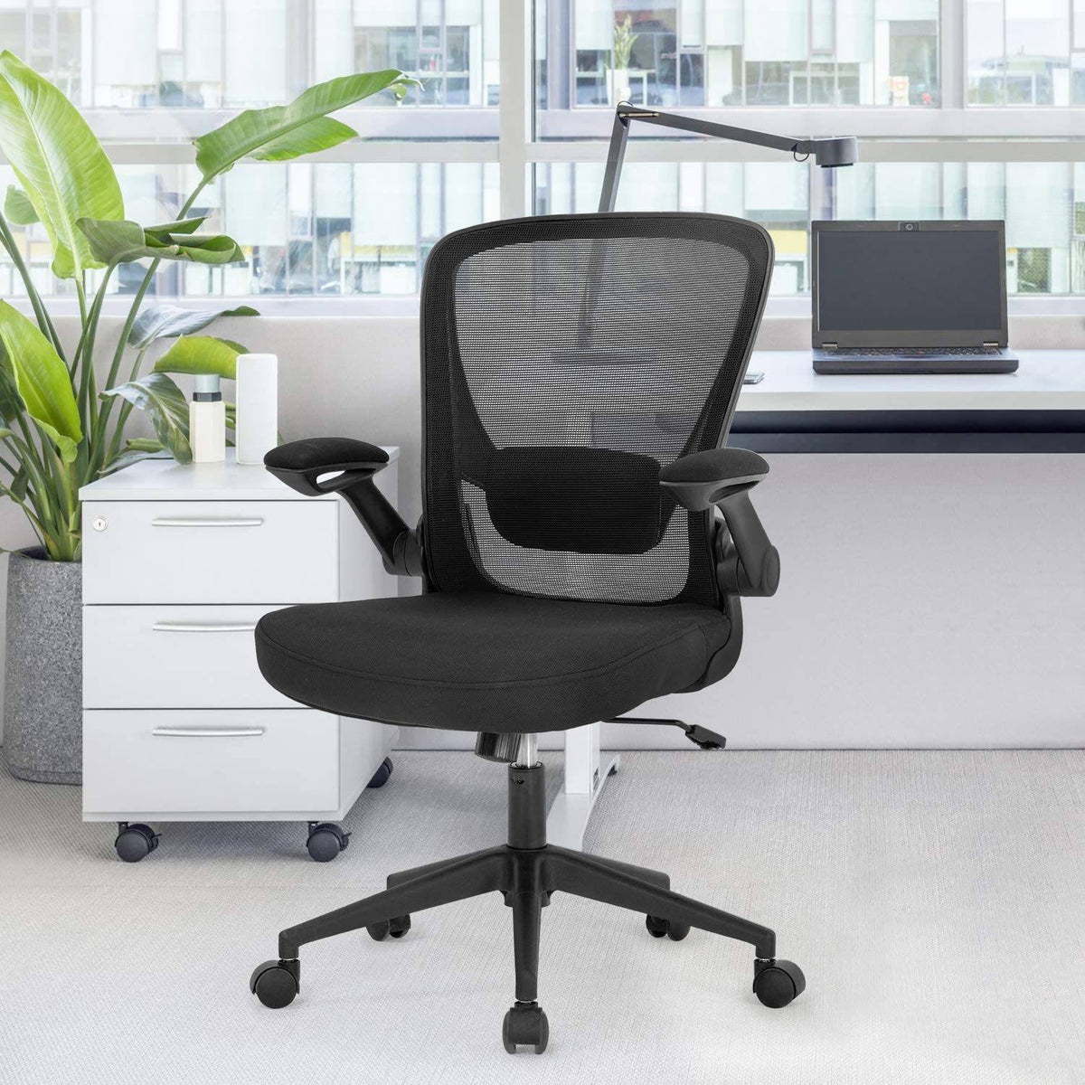 Ergonomic Mesh Swivel Task Chair with Lumbar Support A8060