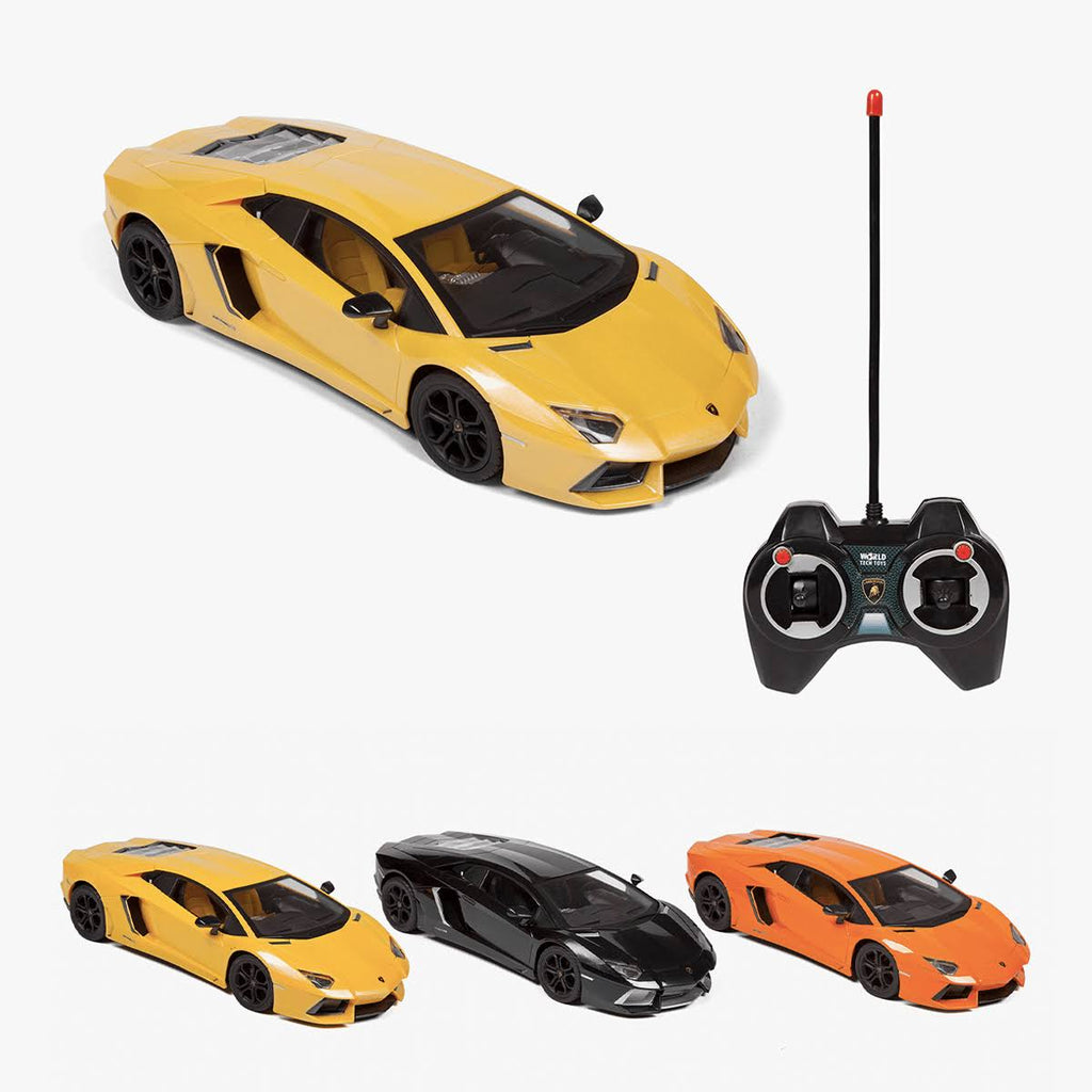 Yellow 1:14 Electric Remote Control Car H351