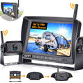 Wireless 7 Inch HD 1080P Backup Camera System with DVR Monitor F40344