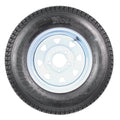 ST175/80D13 Load C 5 Lug White Spoke Trailer Tire On Rim M93521