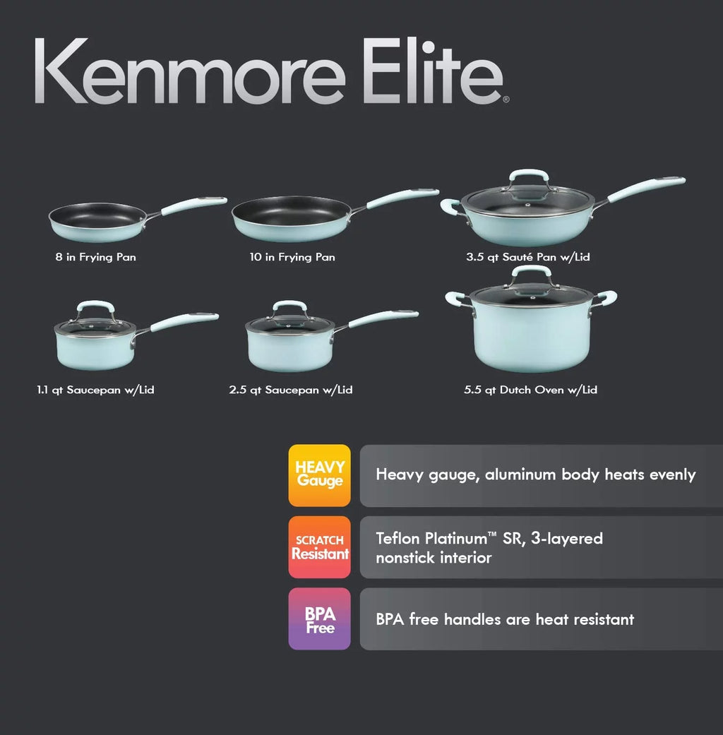 10-Piece Aluminum Cookware Set B86797