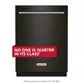 Black Stainless Built-In Tall Tub Dishwasher with Stainless Steel Tub, 39 DBA I275617