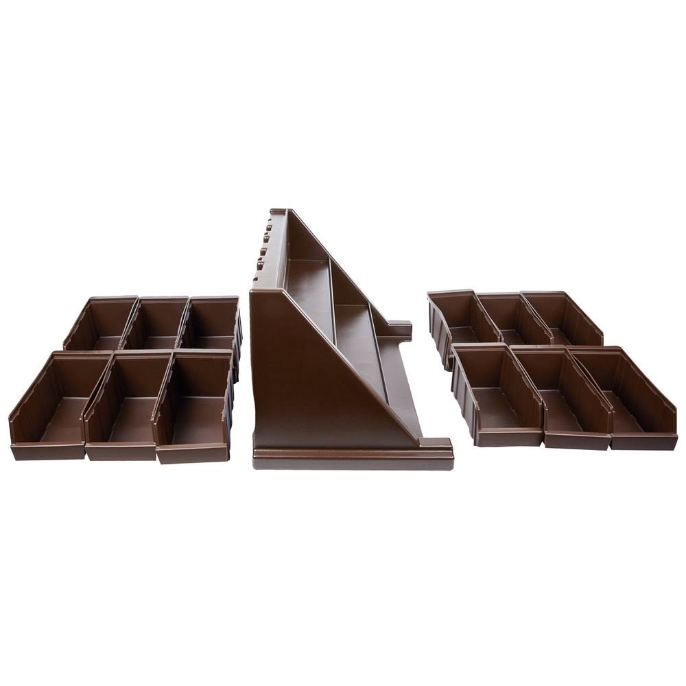12-Bin Organizer Rack M418