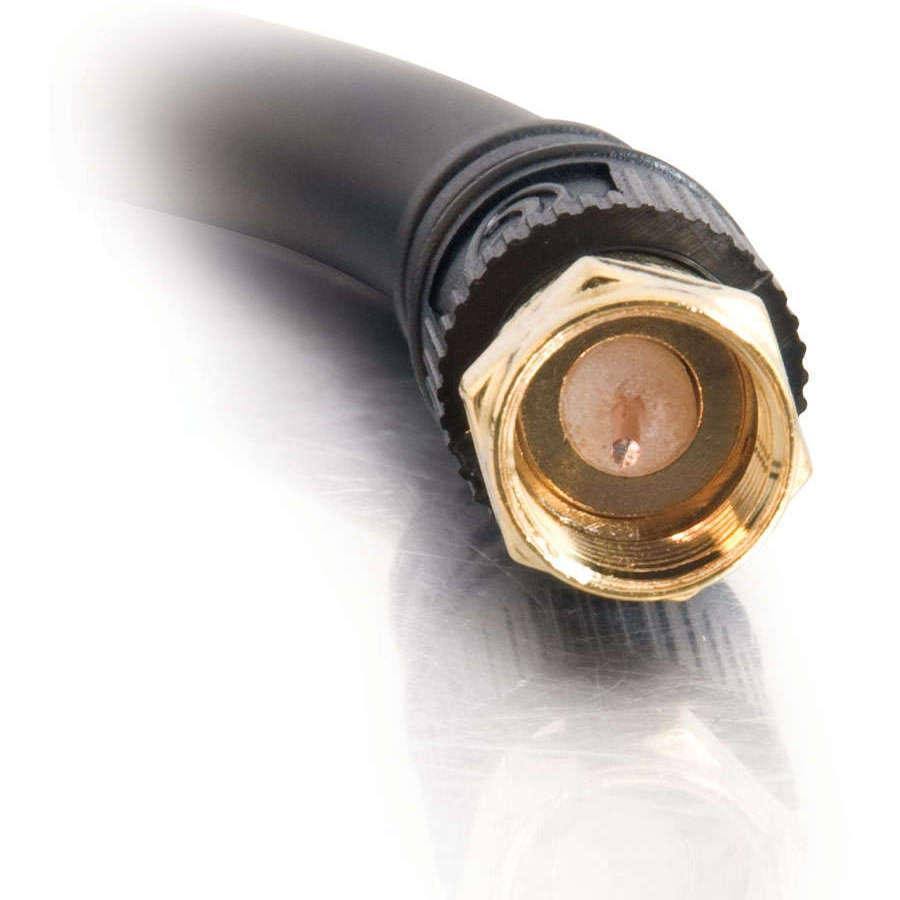 50 ft Black RG6 Coaxial Video Cable N956