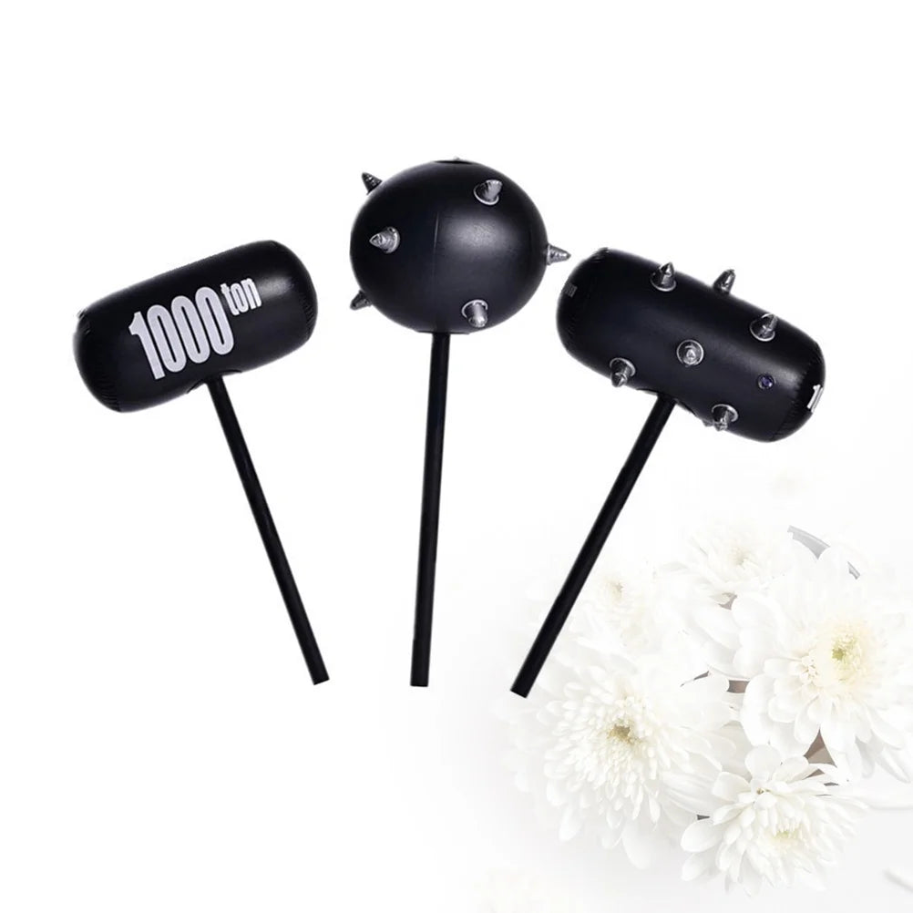 3PCS PVC Inflatable Hammers Toy N831