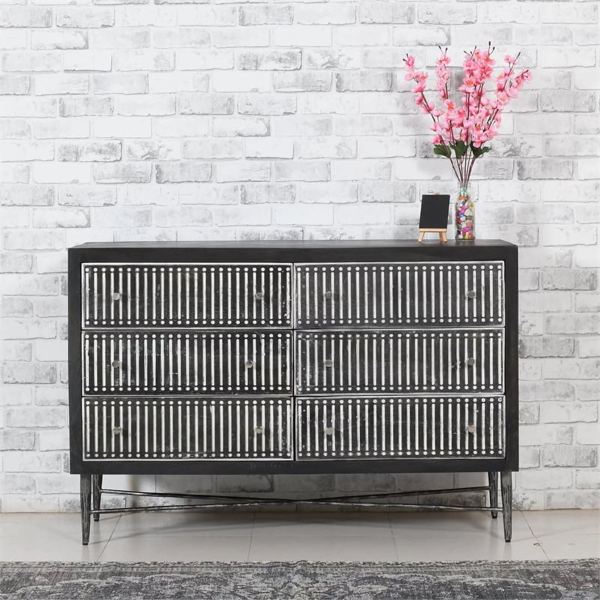 6 Drawer Mango Wood Chest R775003