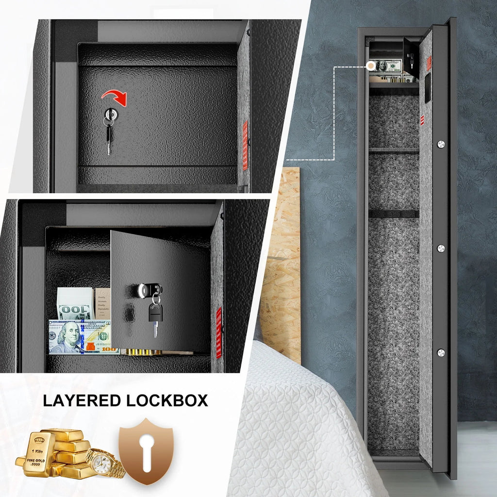 Large 5 Gun Rifle Safe A745176