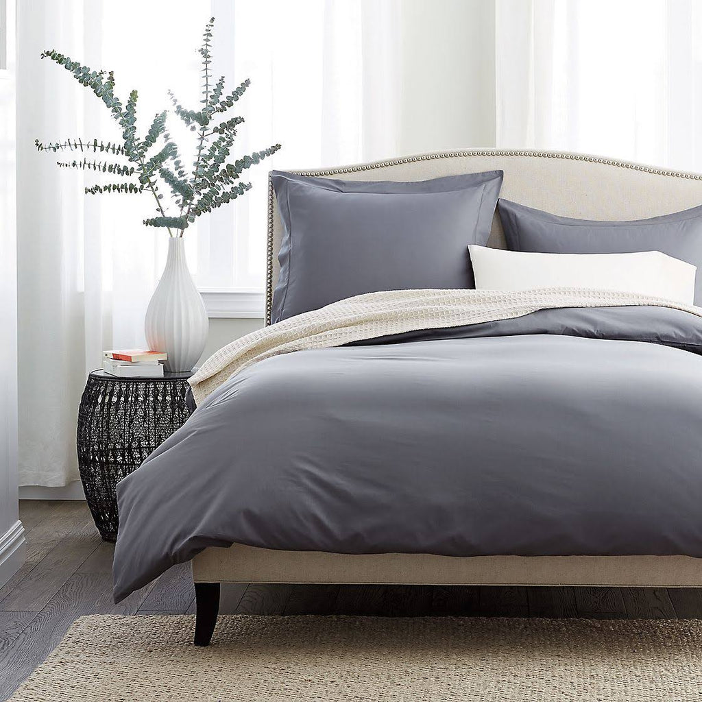 King Supima Cotton Percale Duvet Cover G514