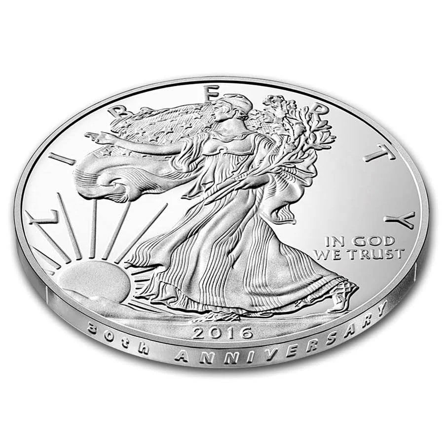 1 oz Proof Silver American Eagle with Box & COA U874