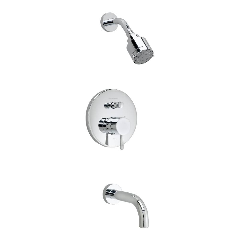 Chrome Tub and Shower Faucet A901
