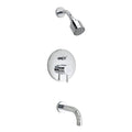 Chrome Tub and Shower Faucet A901