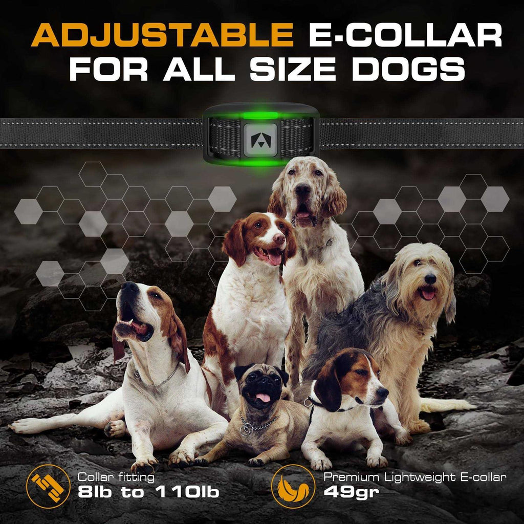 Dog Shock Collar 123 Levels Dog Training Collar P170