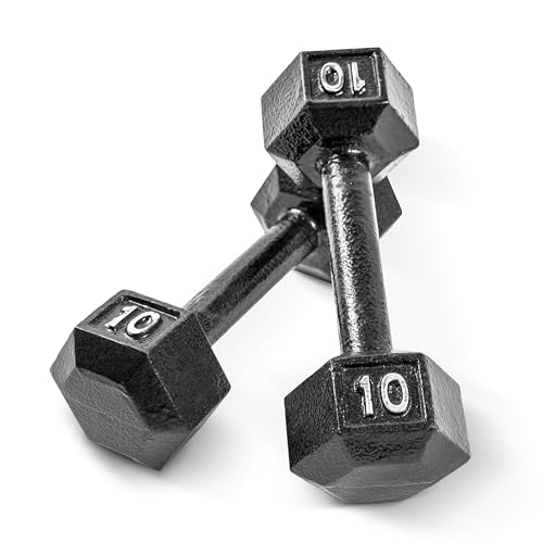 Cast Iron Hex Dumbbell O99409