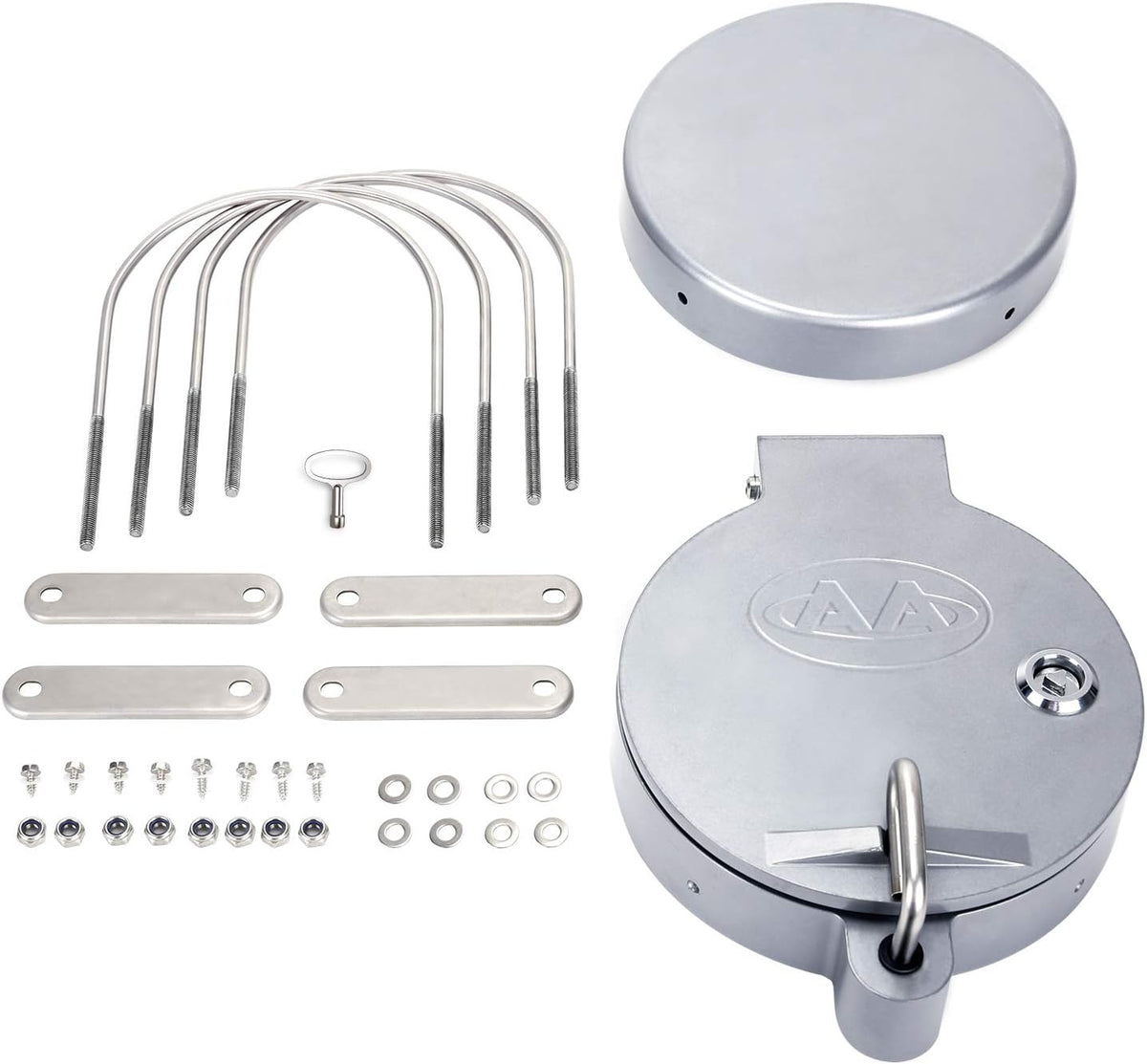 Silver Conduit Carrier Kit for 6 PVC Pipe Y17350