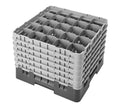 25 Compartment Full Size Glass Rack with 6 Extenders Q309